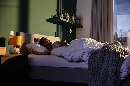 Morgens: Sanft von der Sonne geweckt