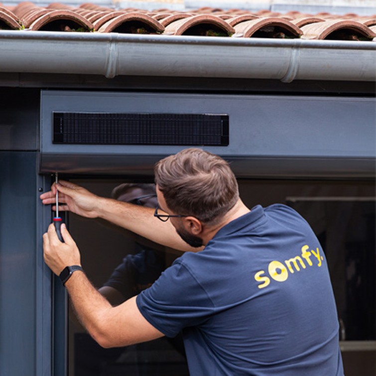 Somfy Solar Rollladen